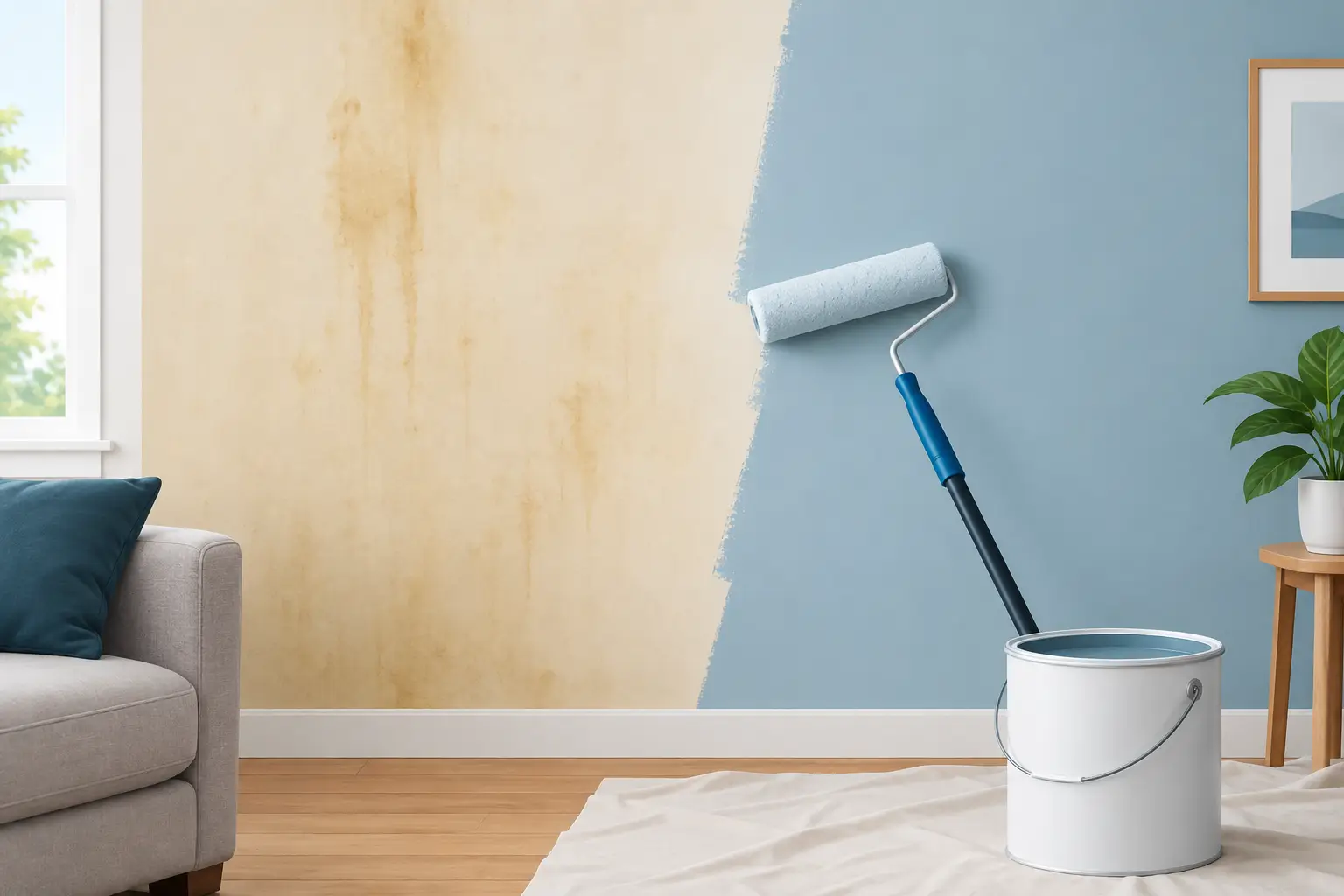 You are currently viewing Can Painting Cover Nicotine Stains Permanently?