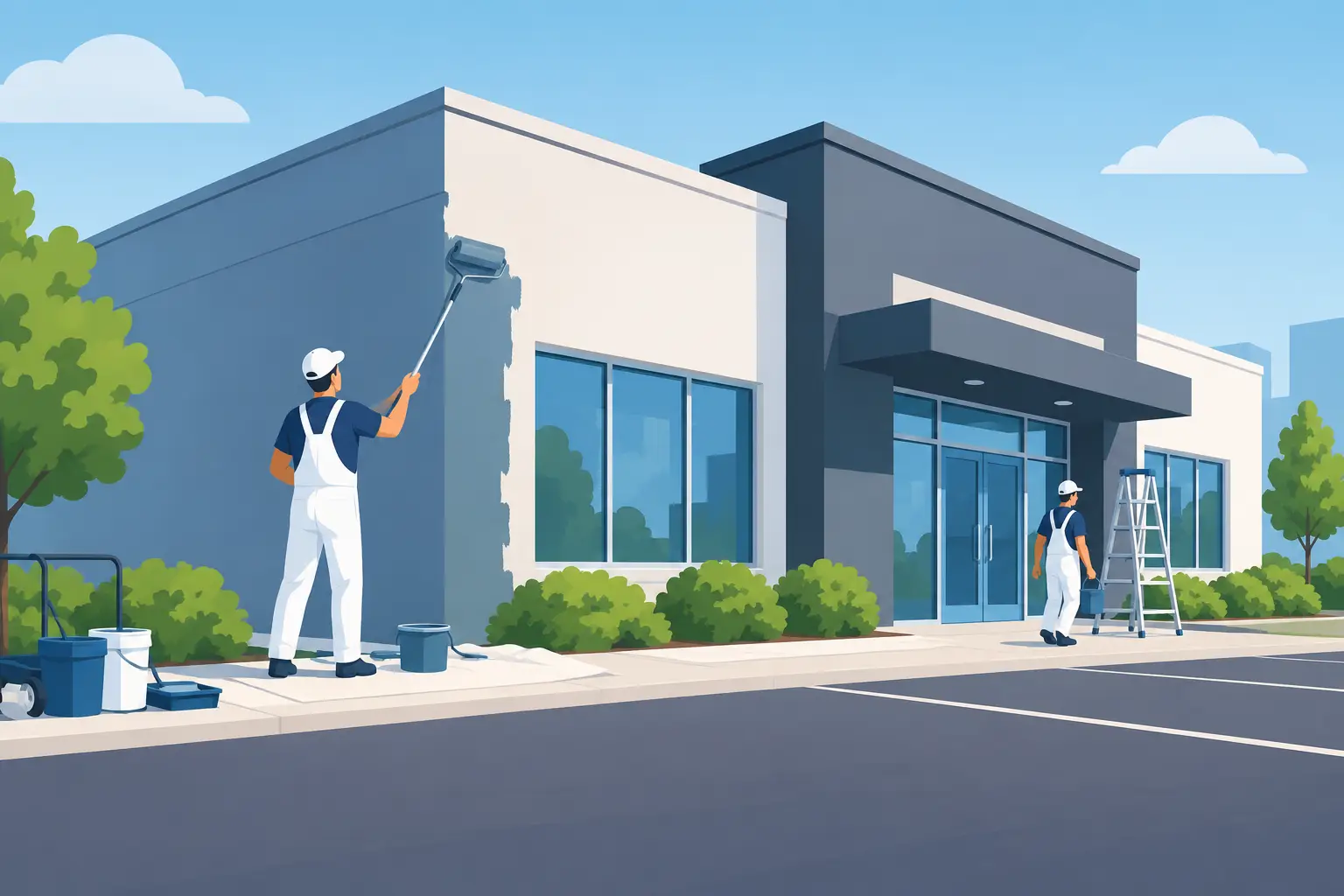 Read more about the article Commercial Repainting Project Guide for Businesses