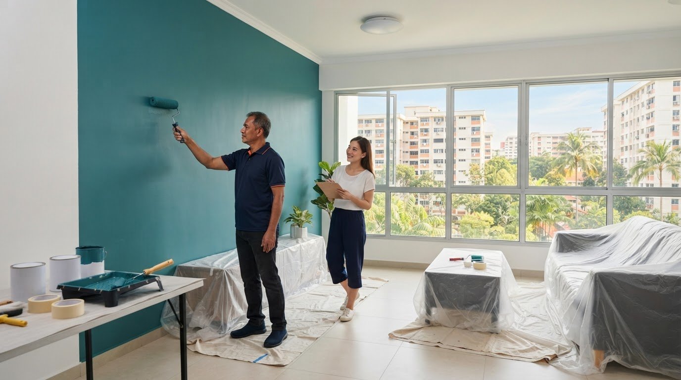 You are currently viewing HDB Painting Permit in Singapore: What Homeowners Need to Know
