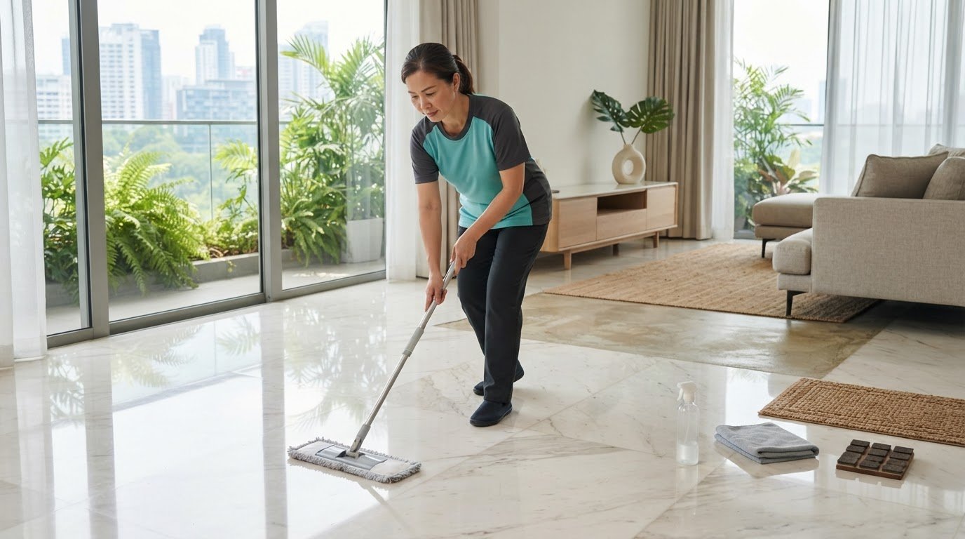 You are currently viewing How to Maintain Polished Marble Floors: A Practical Care Guide