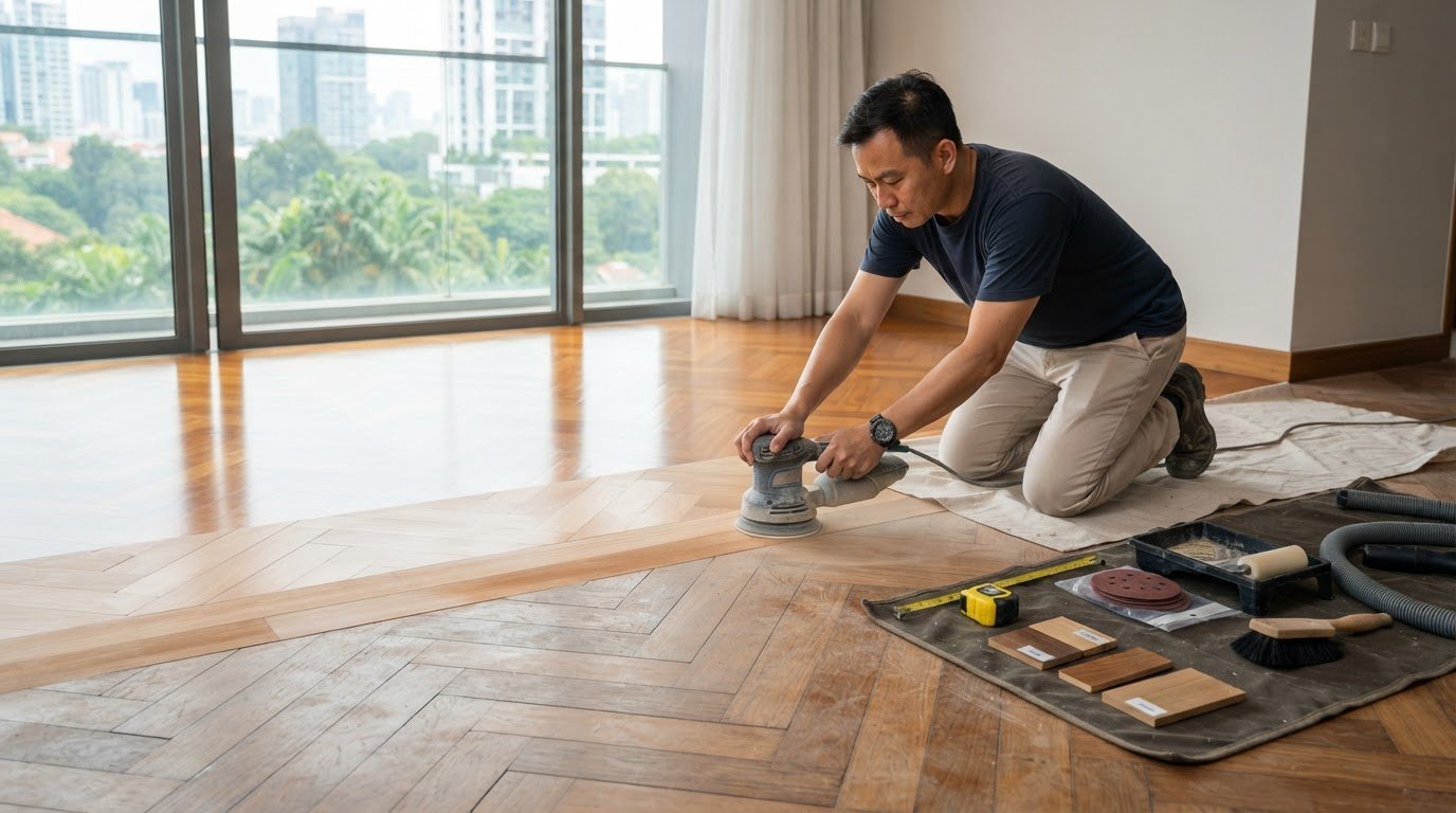 Read more about the article Parquet Floor Polishing Price Singapore: 2026 Guide